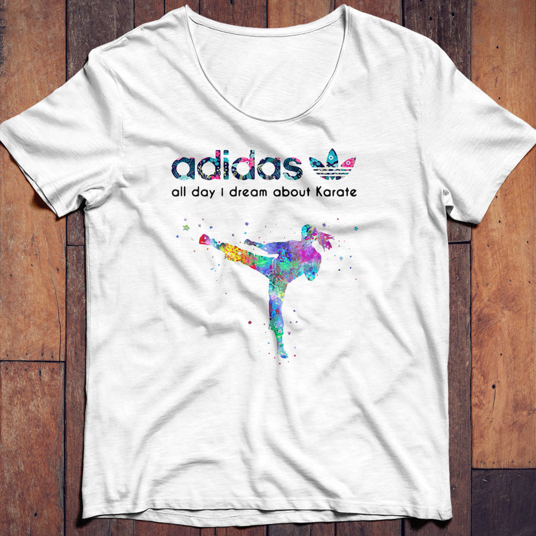Adidas day I dream about Karate shirt, hoodie and sweater