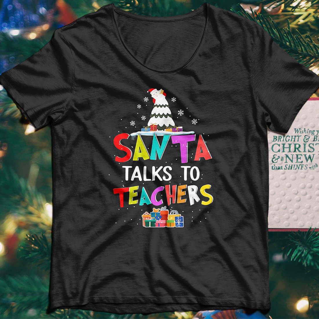 music teacher christmas shirt