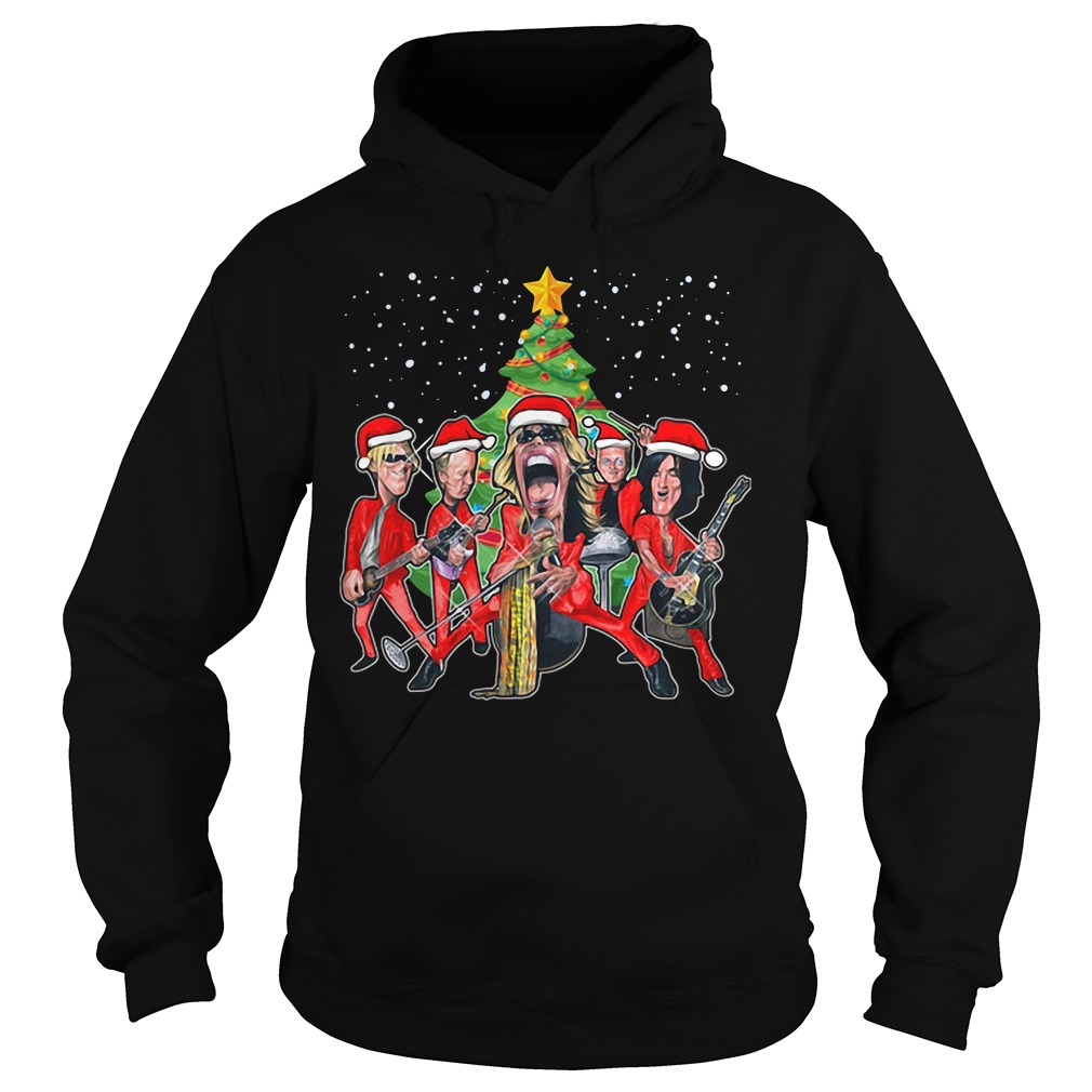 Aerosmith band Christmas sweater, shirt, hoodie and longsleeve tee