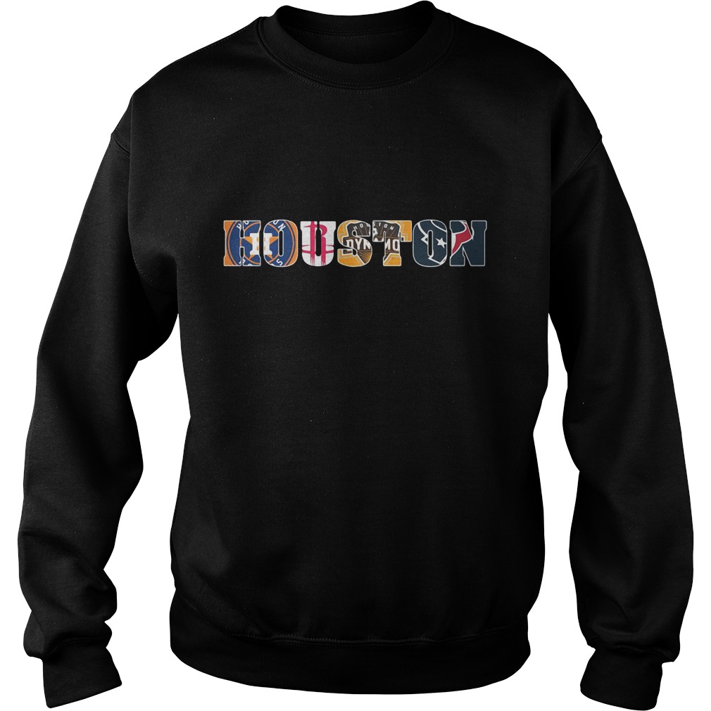 Design houston City Houston Astros Houston Dynamo Houston Texans shirt,  hoodie, long sleeve tee