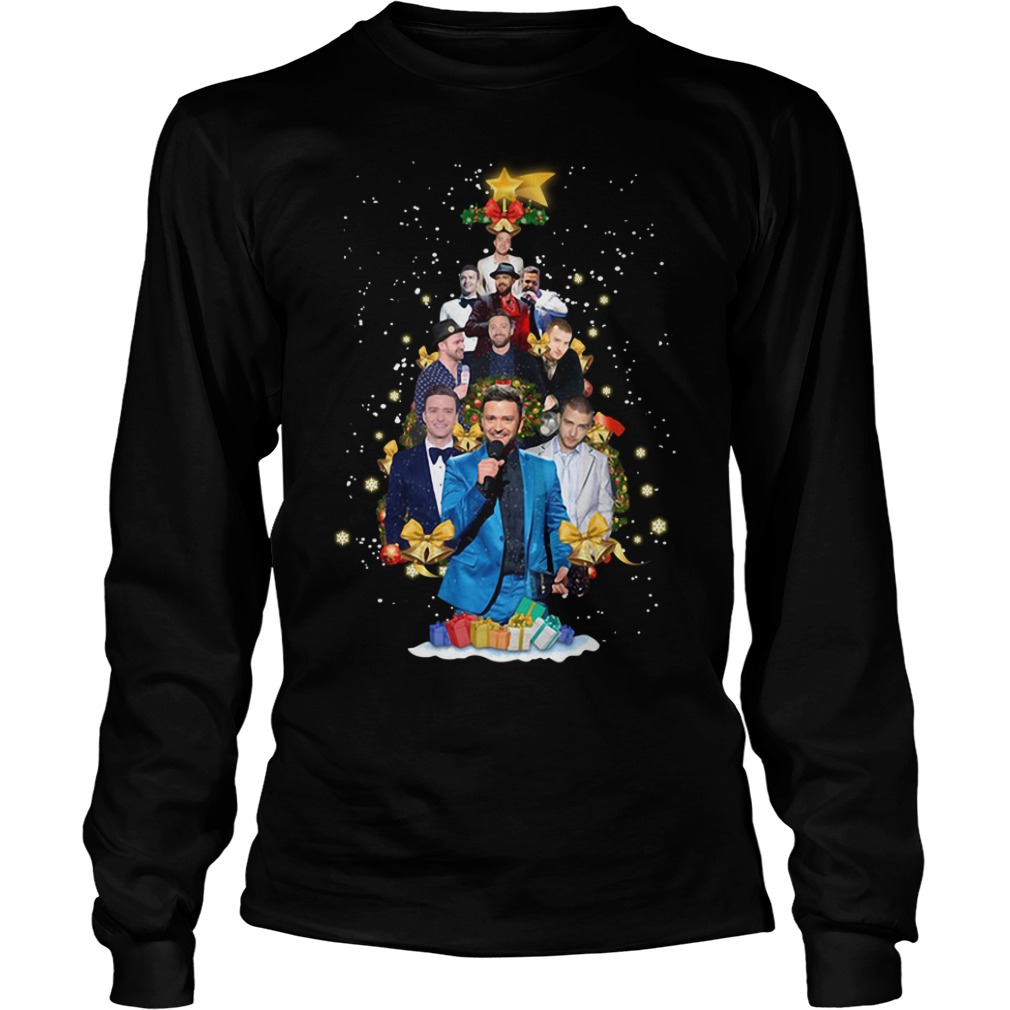 Justin timberlake christmas tree clearance sweatshirt