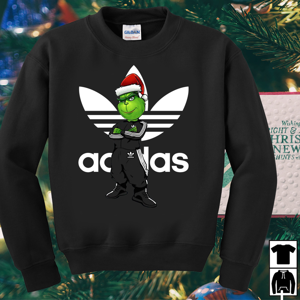 Santa Grinch sweater, hoodie, longsleeve tee