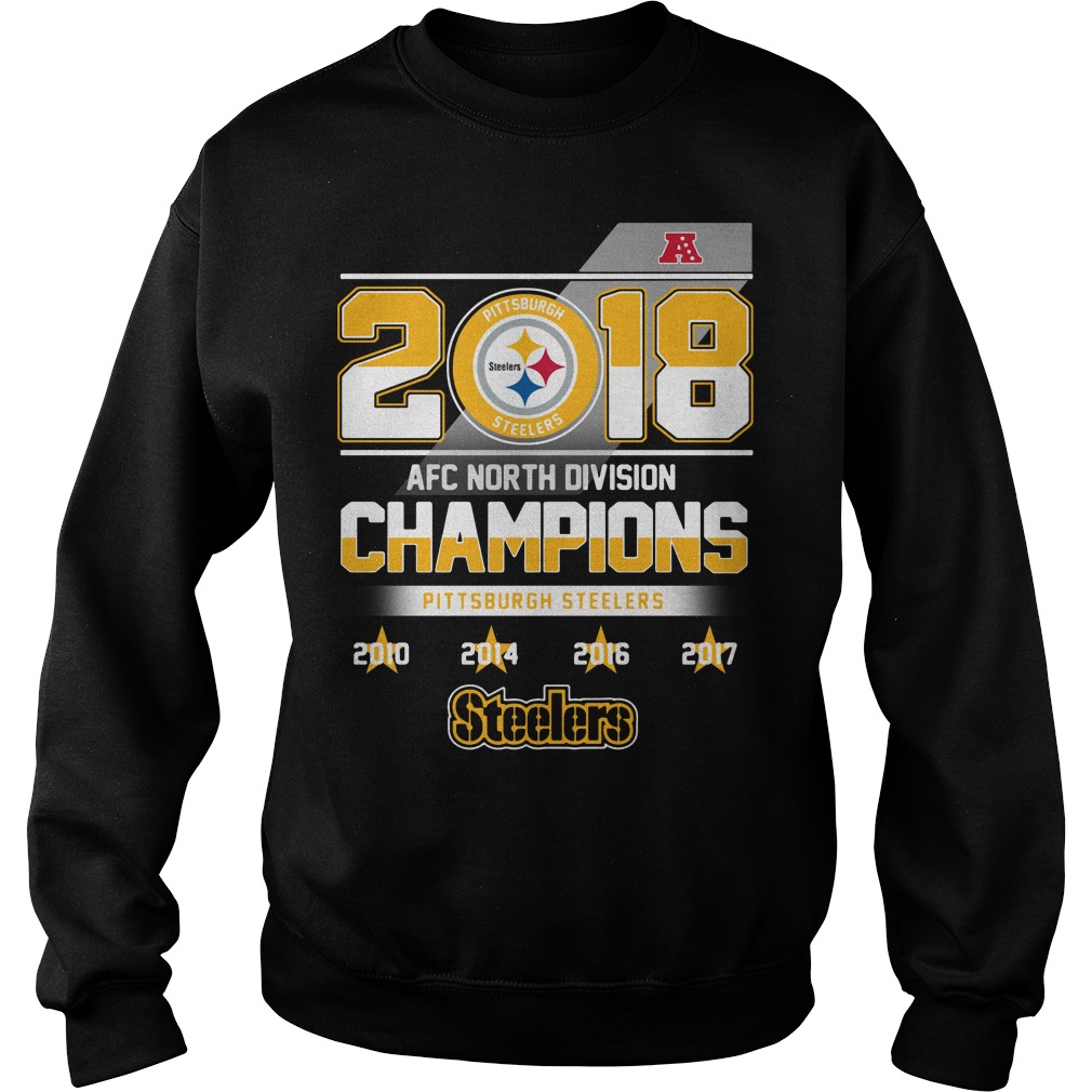 Pittsburgh Steelers Youth 2017 AFC North Champs Short Sleeve T-Shirt