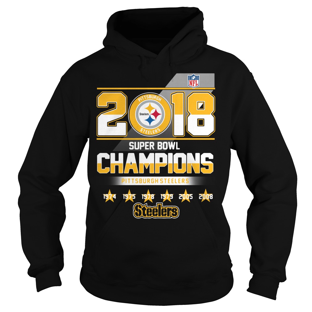 2018 Super Bowl Champions Pittsburgh Steelers shirt, hoodie, sweater