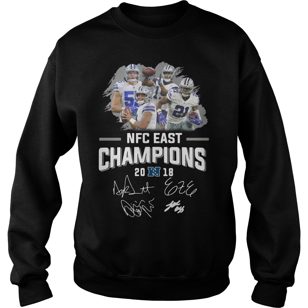 Dallas Cowboys NFC East champions 2018 shirt, hoodie, sweater