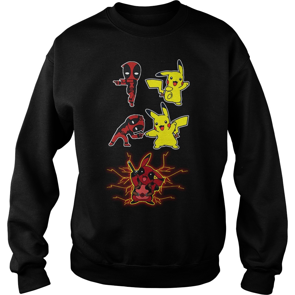 Deadpool and best sale pikachu hoodie