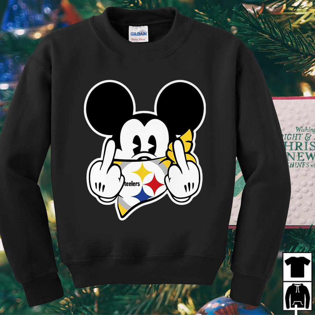 Pittsburgh Steelers Mickey Mouse fuck shirt, hoodie and v-neck t-shirt