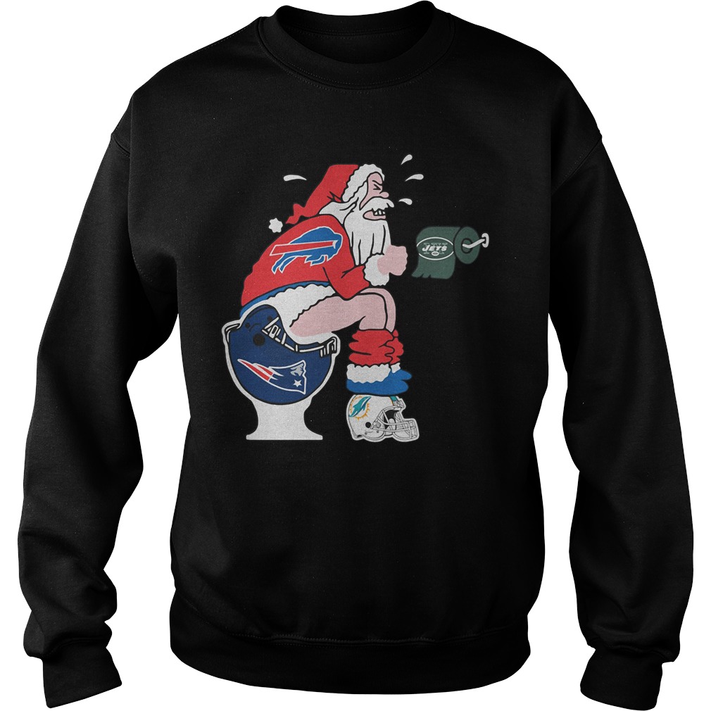 This House Billieves In Santa Shirt - Buffalo Bills Christmas