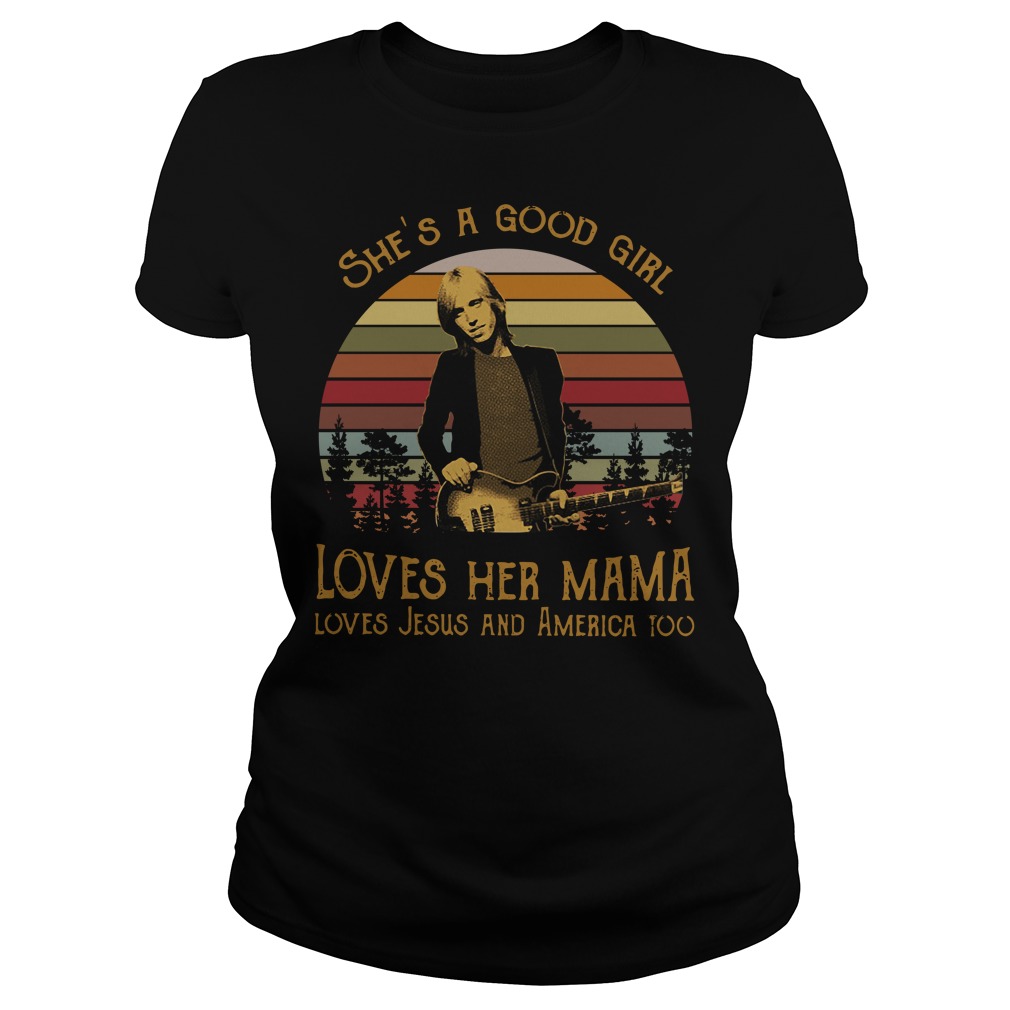 tom petty t shirt she's a good girl