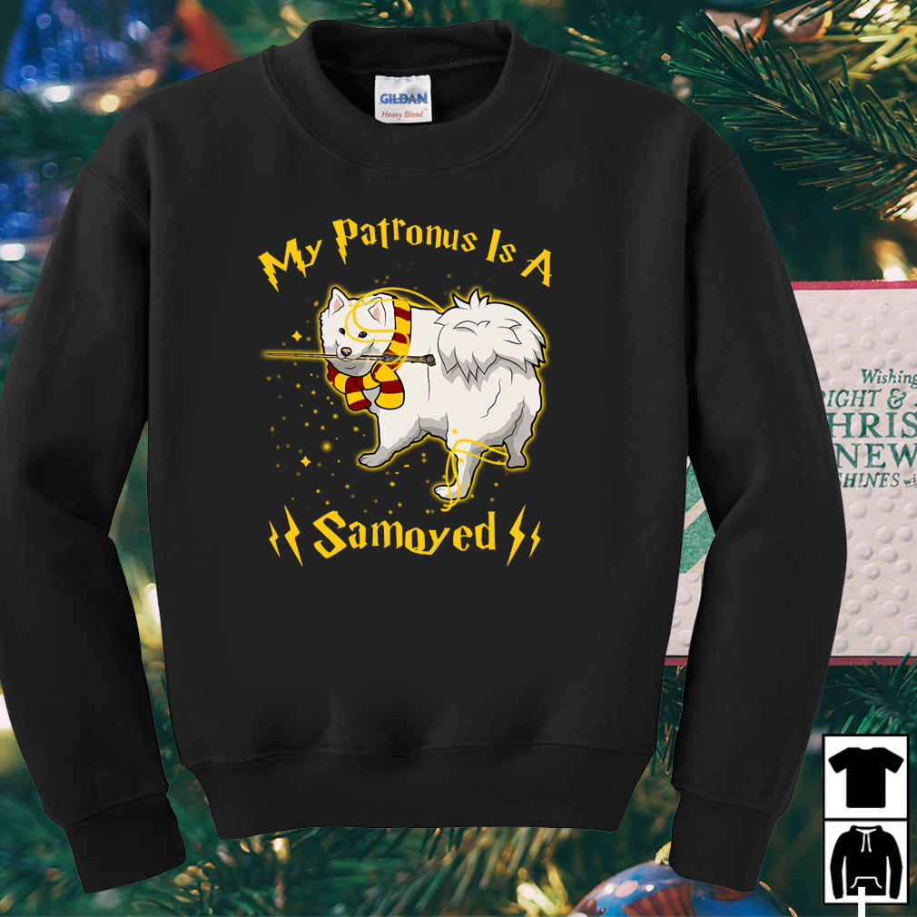 Harry Potter My Patronus is a Samoyed shirt, hoodie and v-neck t-shirt