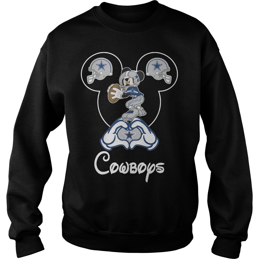 mickey mouse dallas cowboys hoodie