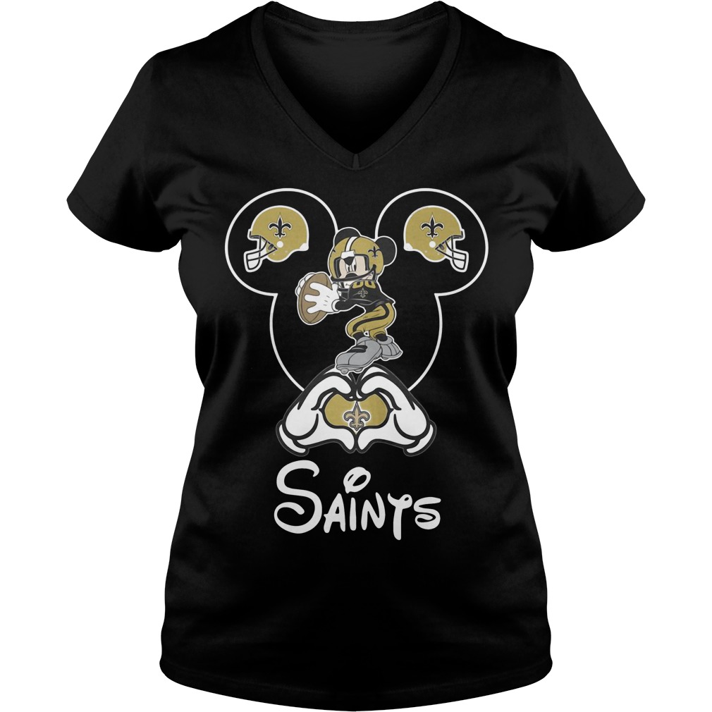 Mickey mouse New Orleans Saints shirt, hoodie, sweater and v-neck t-shirt