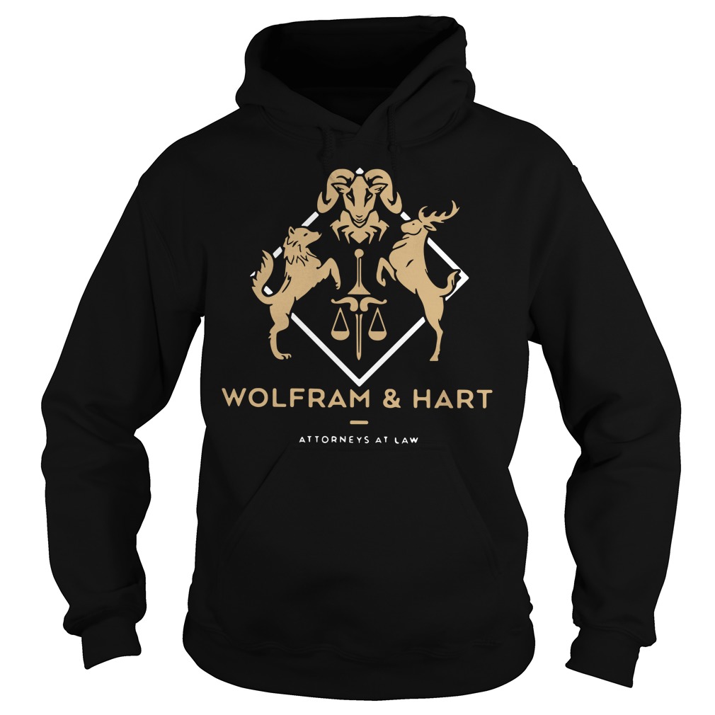 wolfram and hart t shirt