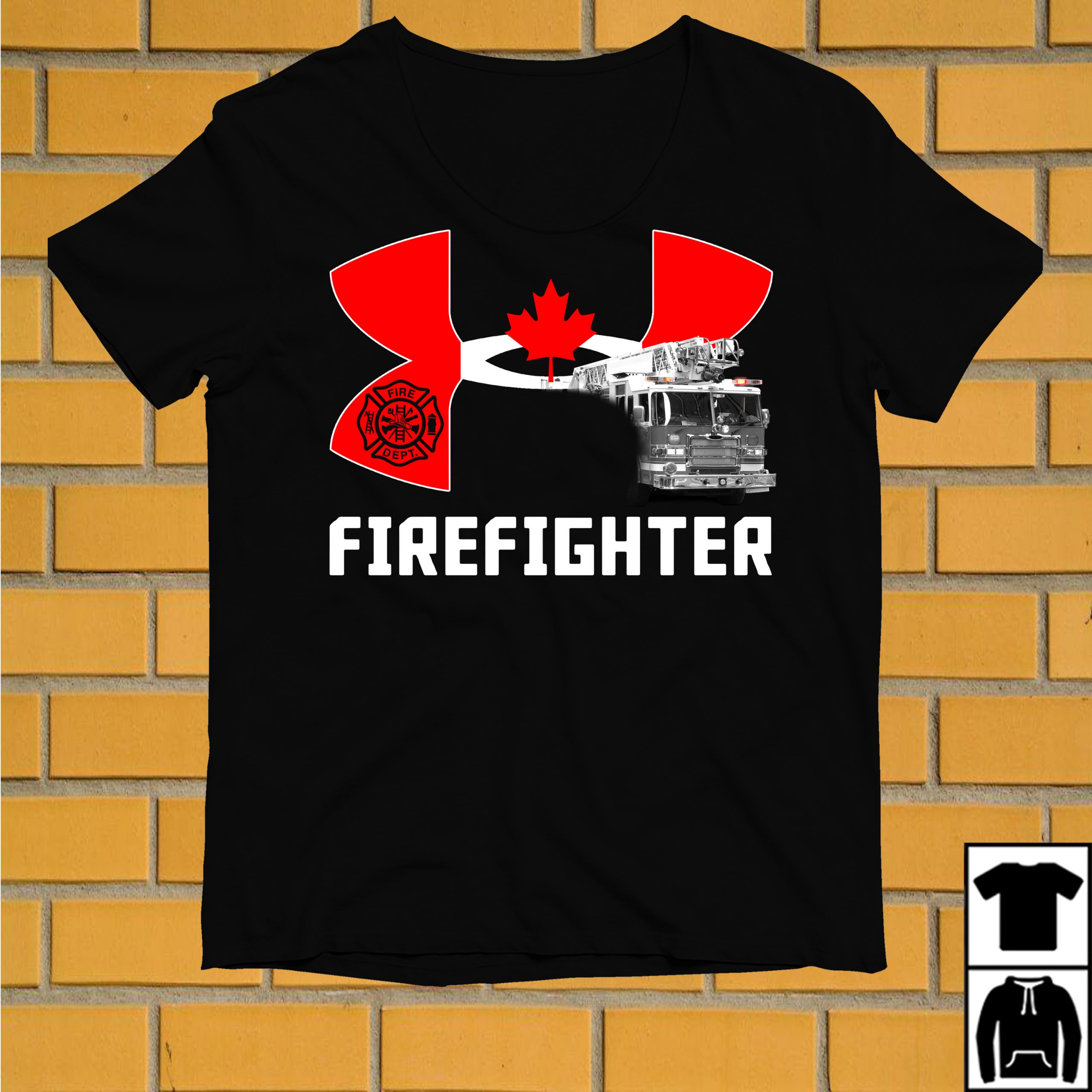 under armor firefighter shirt