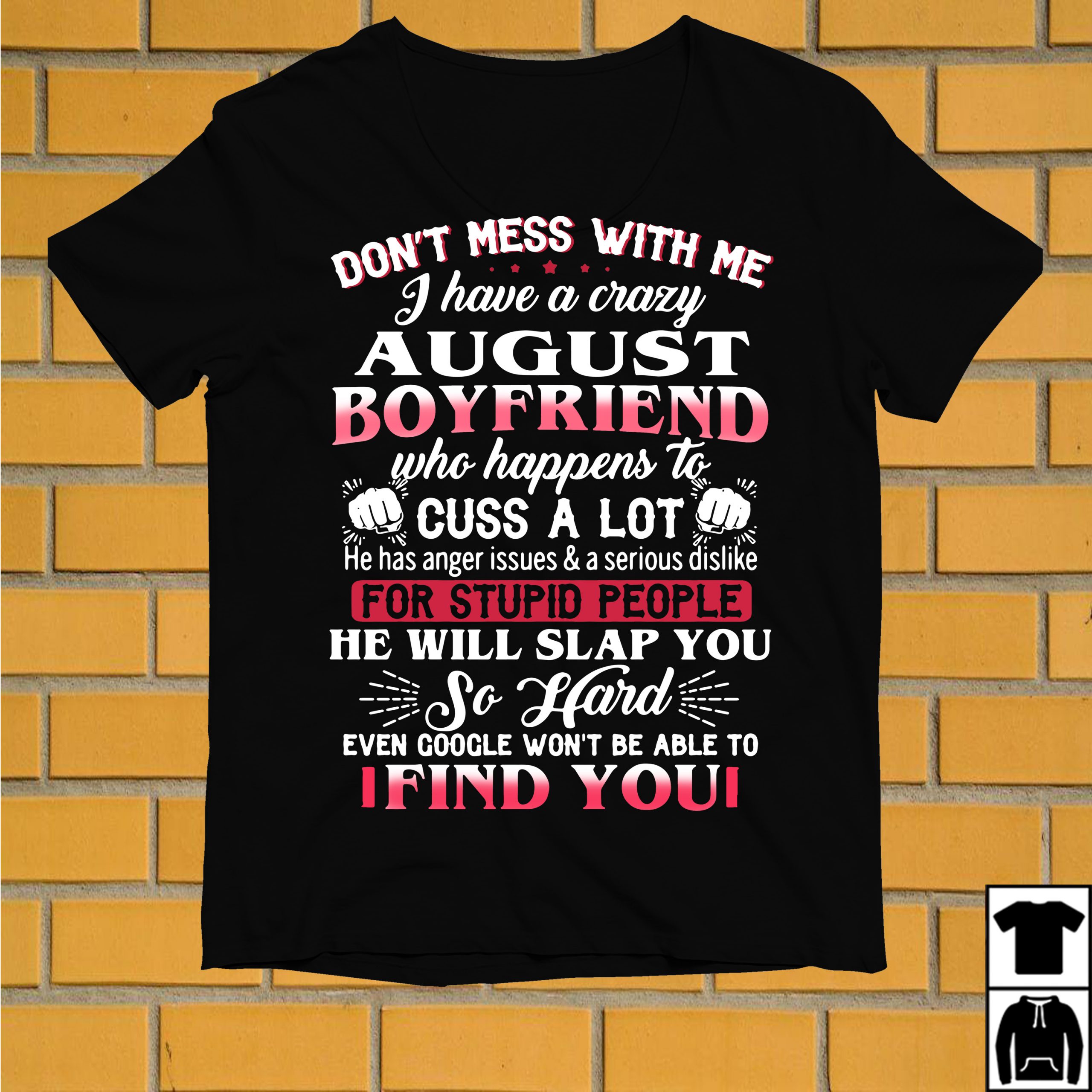 crazy boyfriend shirt