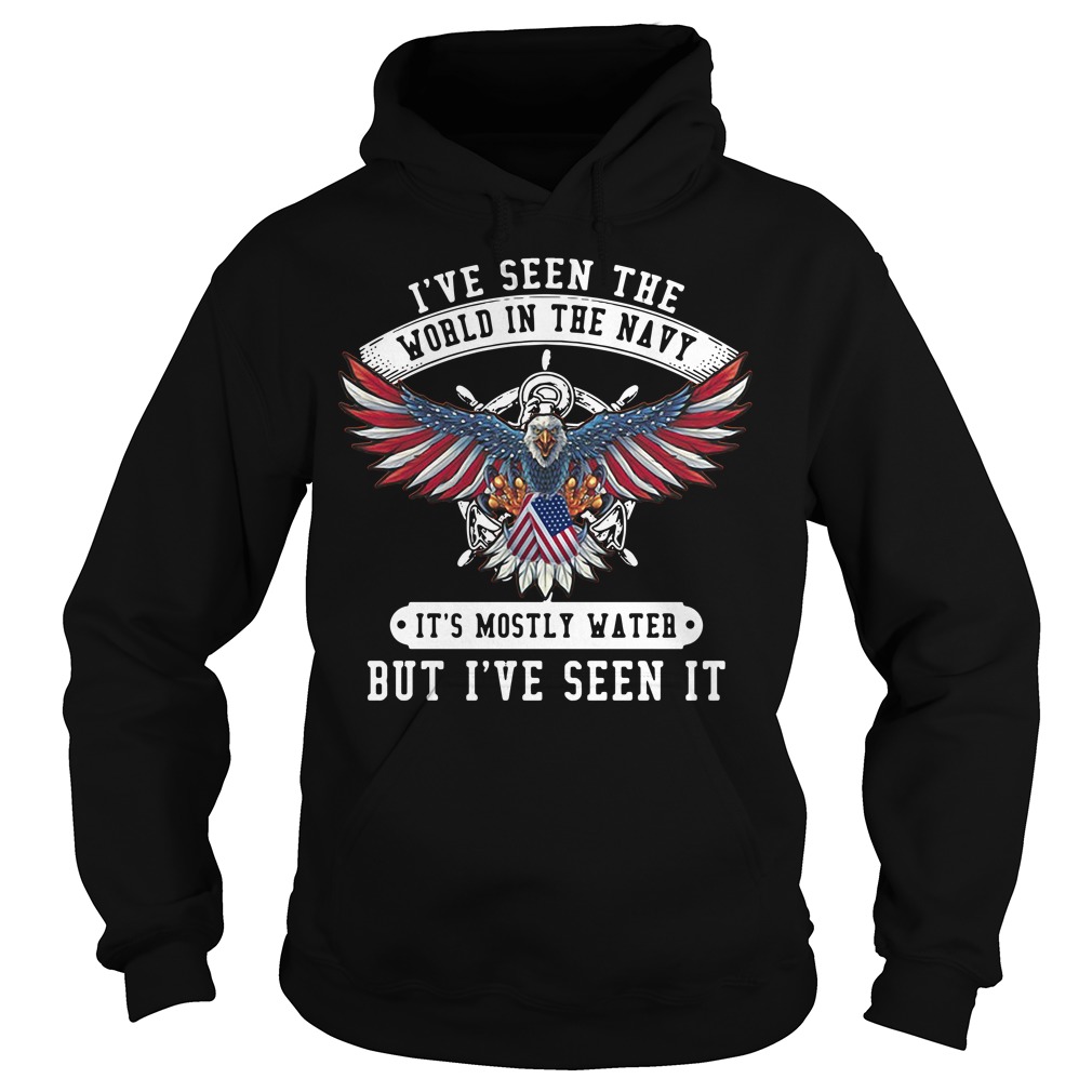 I've Seen The World In The Navy It's Mostly Water T-Shirt
