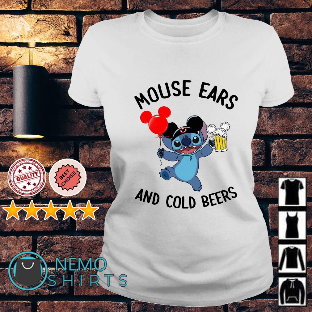 mickey ears and cold beers shirt