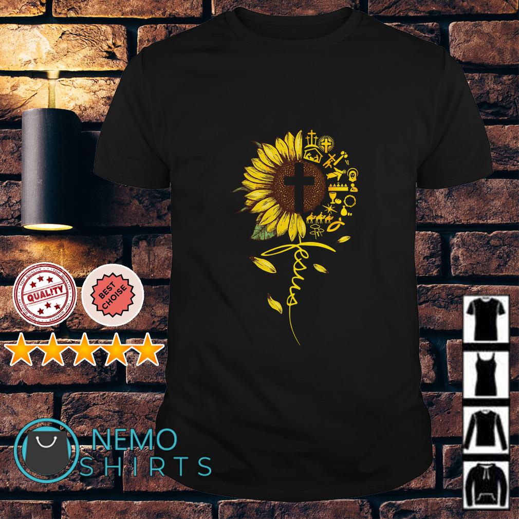 sunflower jesus shirt