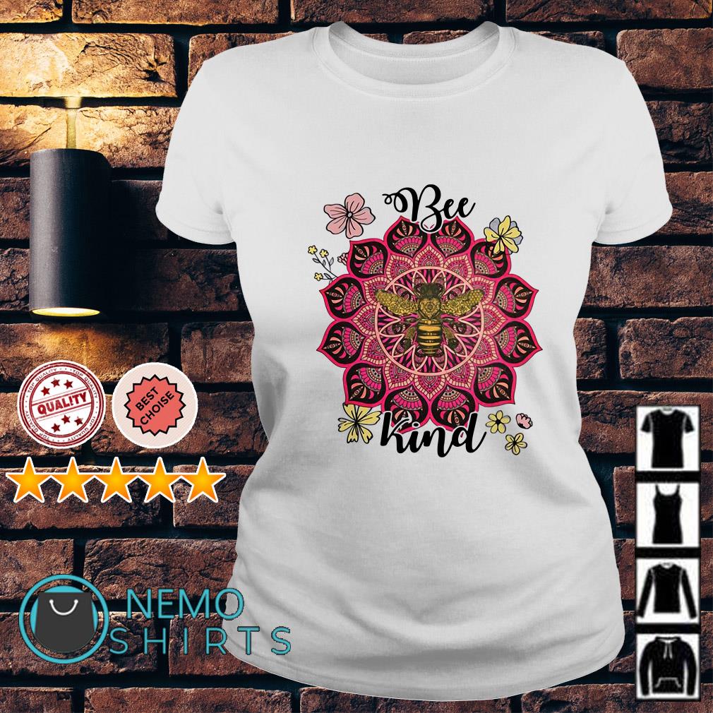 Flower Namaste Be Kind Shirt Hoodie Sweater And V Neck T Shirt