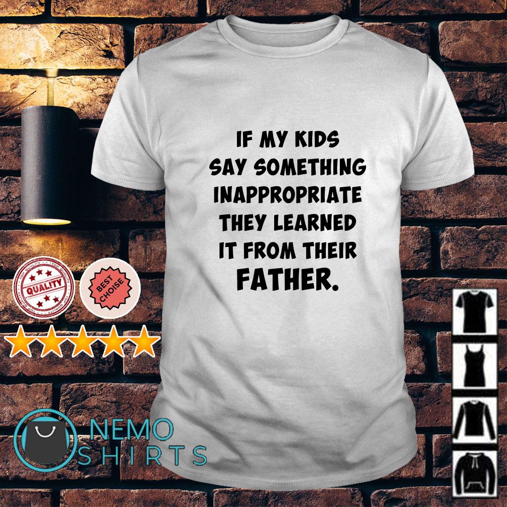 Inappropriate store kids shirts