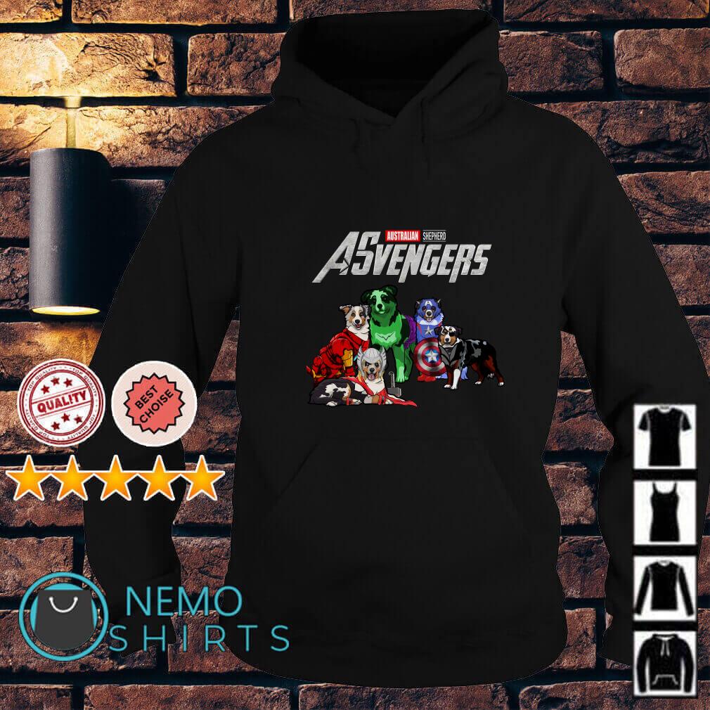 Marvel Avengers Australian Shepherd ASvengers shirt hoodie