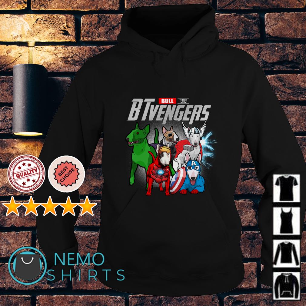 bull terrier avengers t shirt