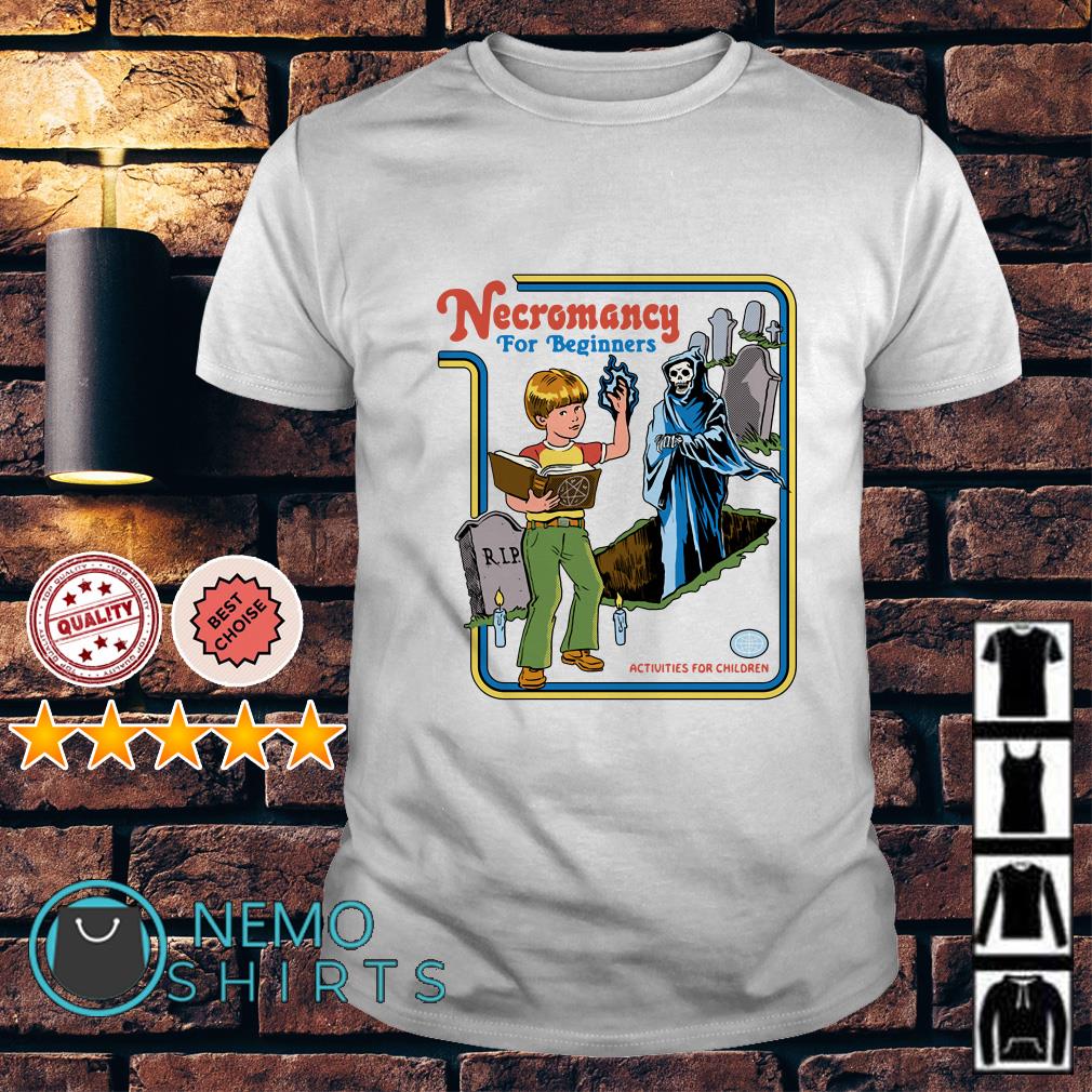 Necromancy-For-Beginners-Activities-For-Children-T-Shirt