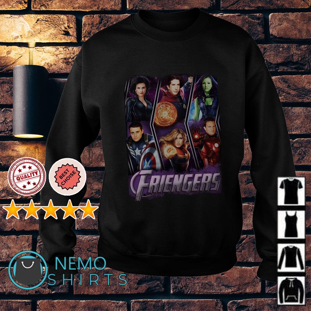 Marvel Avengers Friends TV Show Friengers shirt hoodie v neck t shirt