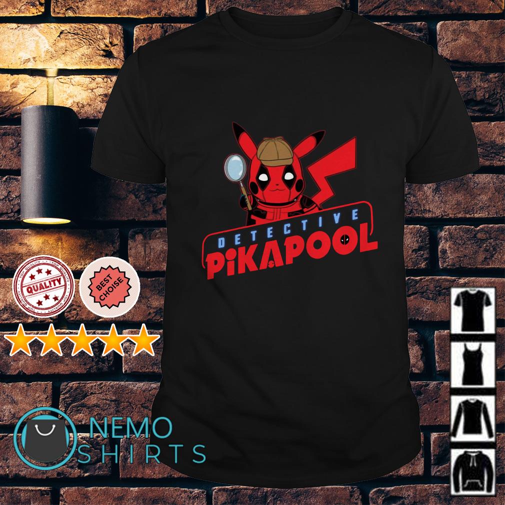 detective pikachu deadpool shirt