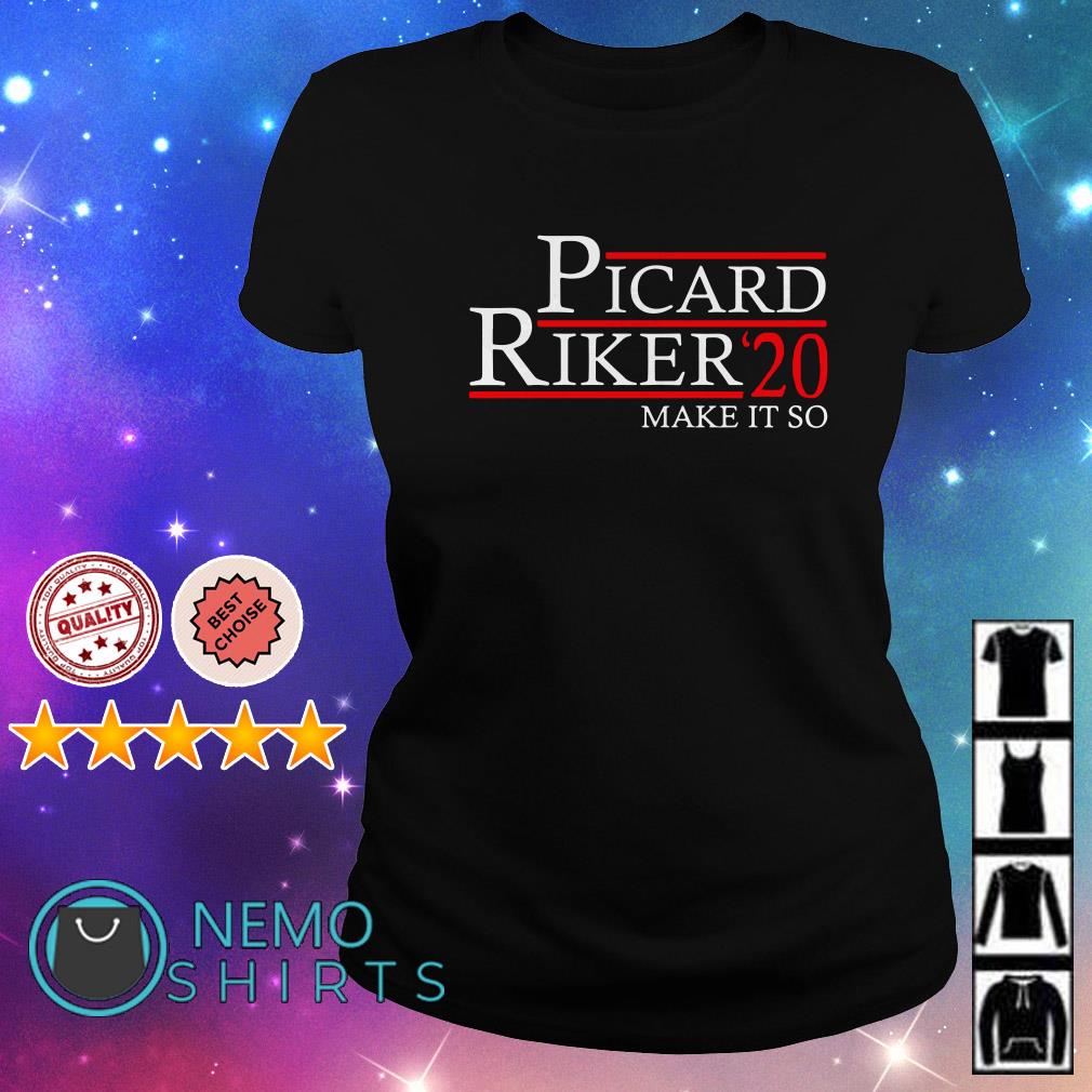 Picard riker hot sale 2020 t shirt