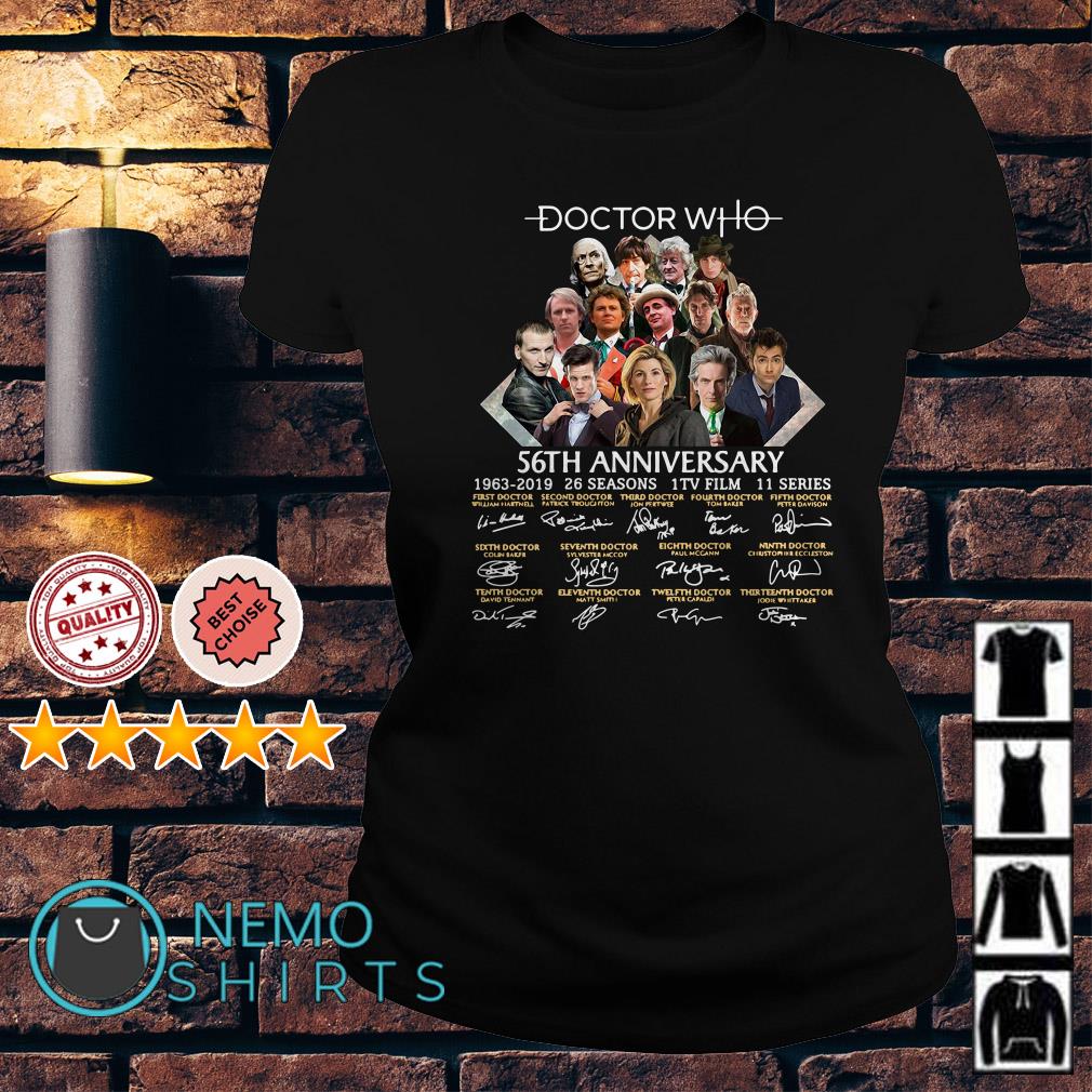 doctor who 56th anniversary t shirt