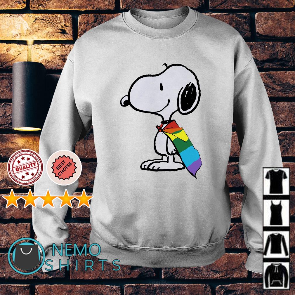 snoopy pride t shirt