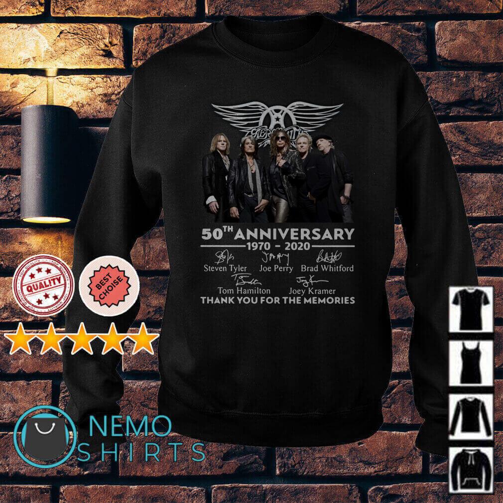 aerosmith 50th anniversary shirt