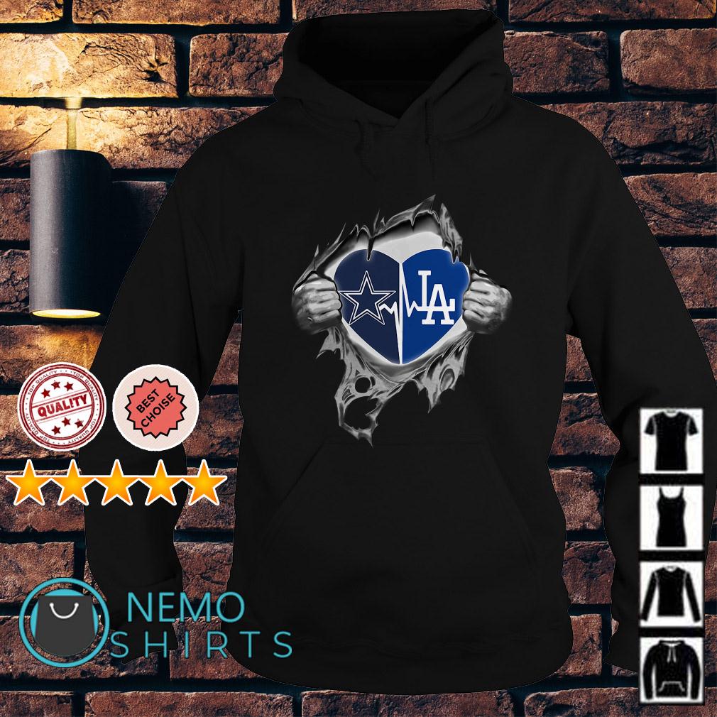 Inside Me Raiders And Los Angeles Dodgers Shirt – NemoPremium Fashion Store