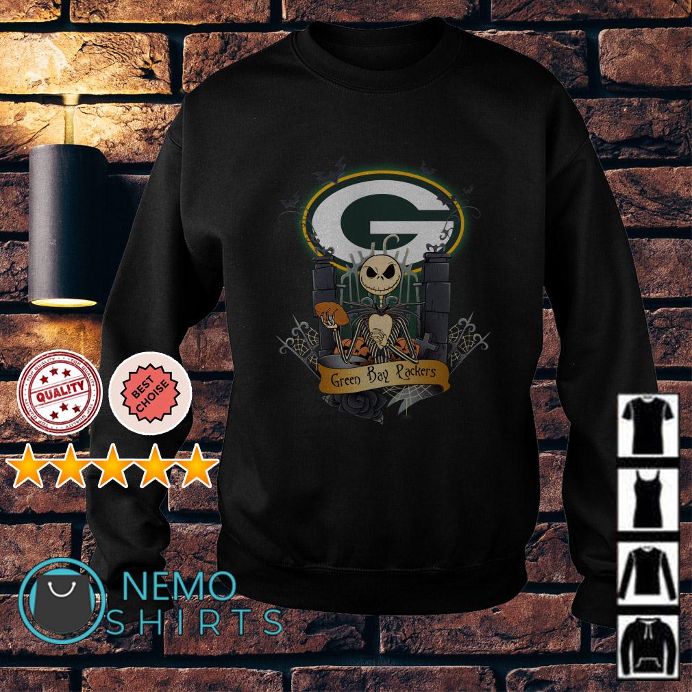 Jack Skellington Green Bay Packers Halloween shirt and hoodie