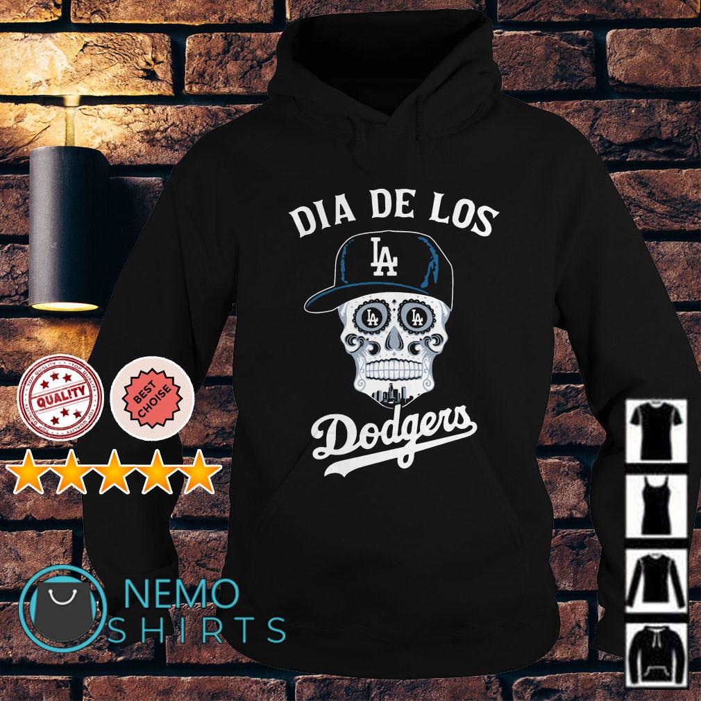 Skull Man Sunglasses Dia De Los Los Angeles Dodgers Shirt, hoodie