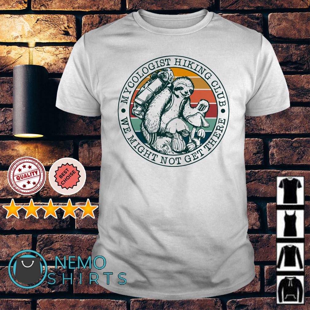mycologist hiking club shirt