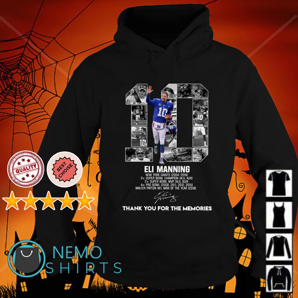 ElI manning 2x super bowl champion T-shirts, hoodie, sweater, long