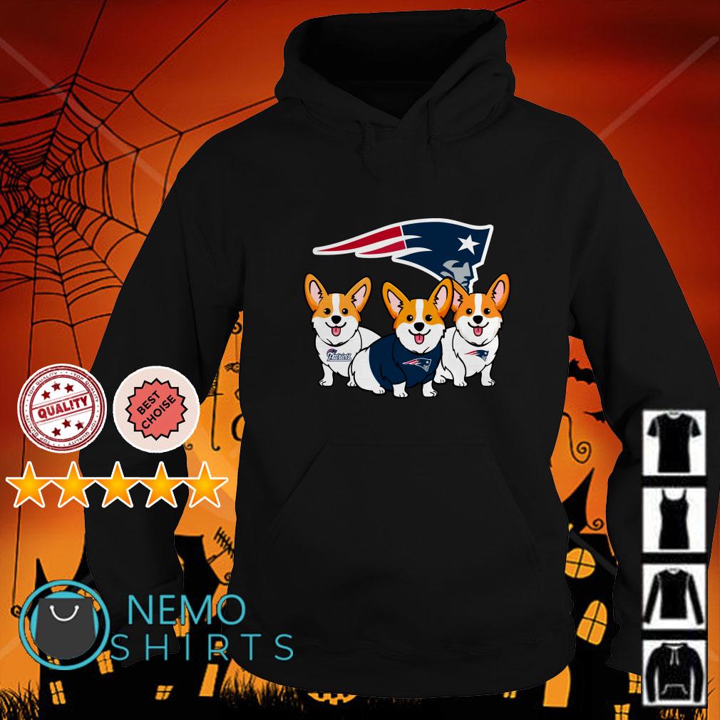 New England Patriots Corgi dog shirt, hoodie, sweater and v-neck t