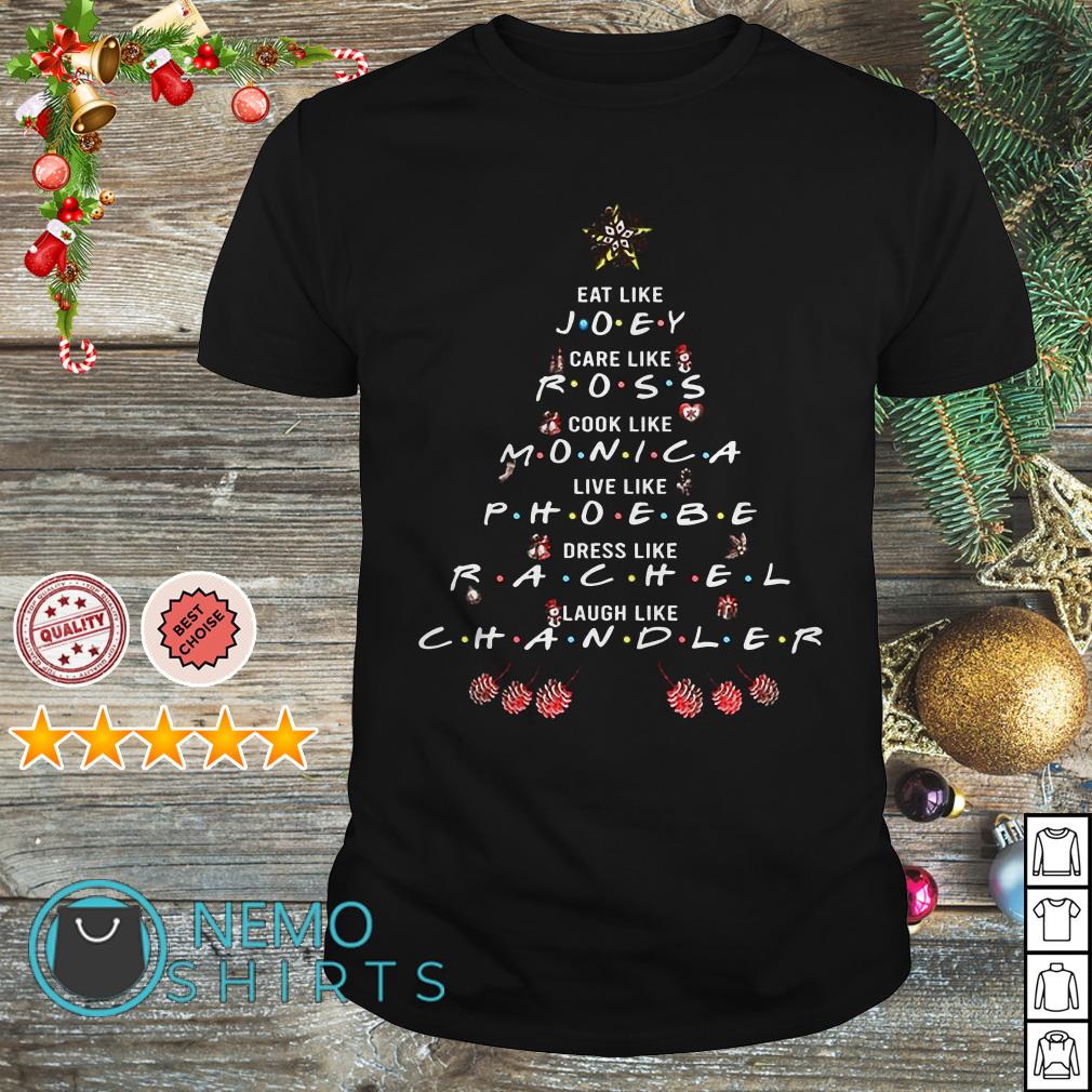Friends Tv Show Eat Like Joey Care Like Ros Cook Like Monica Christmas Tree Sweater