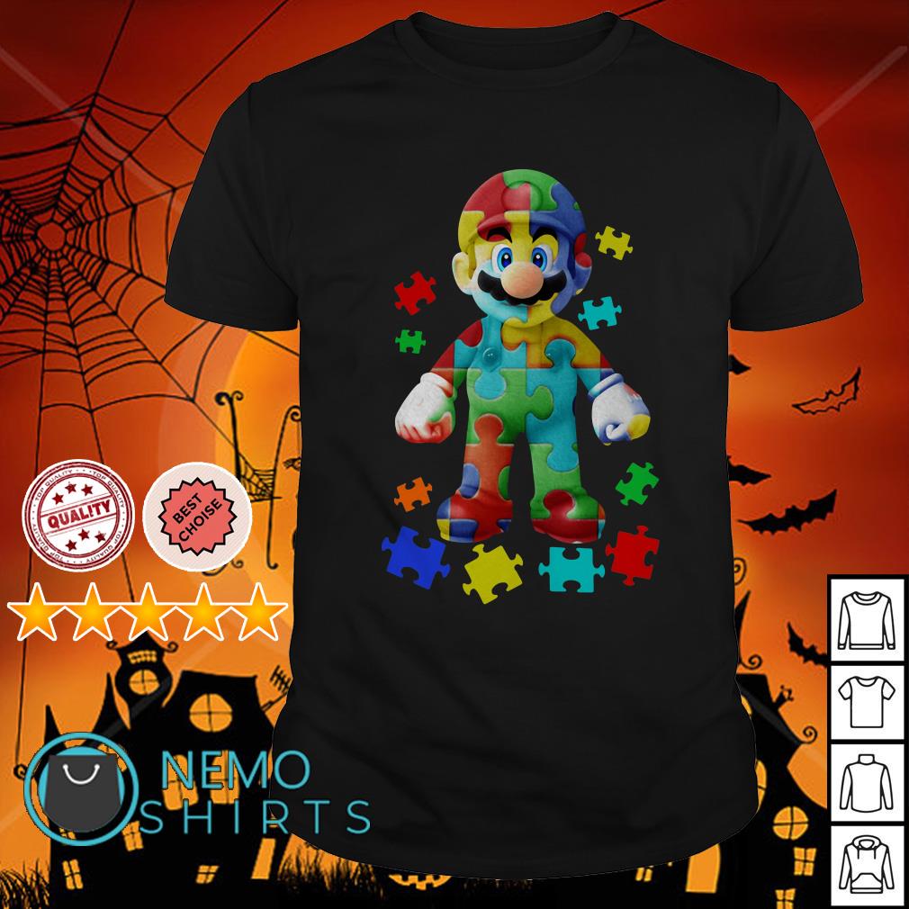 mario autism shirt