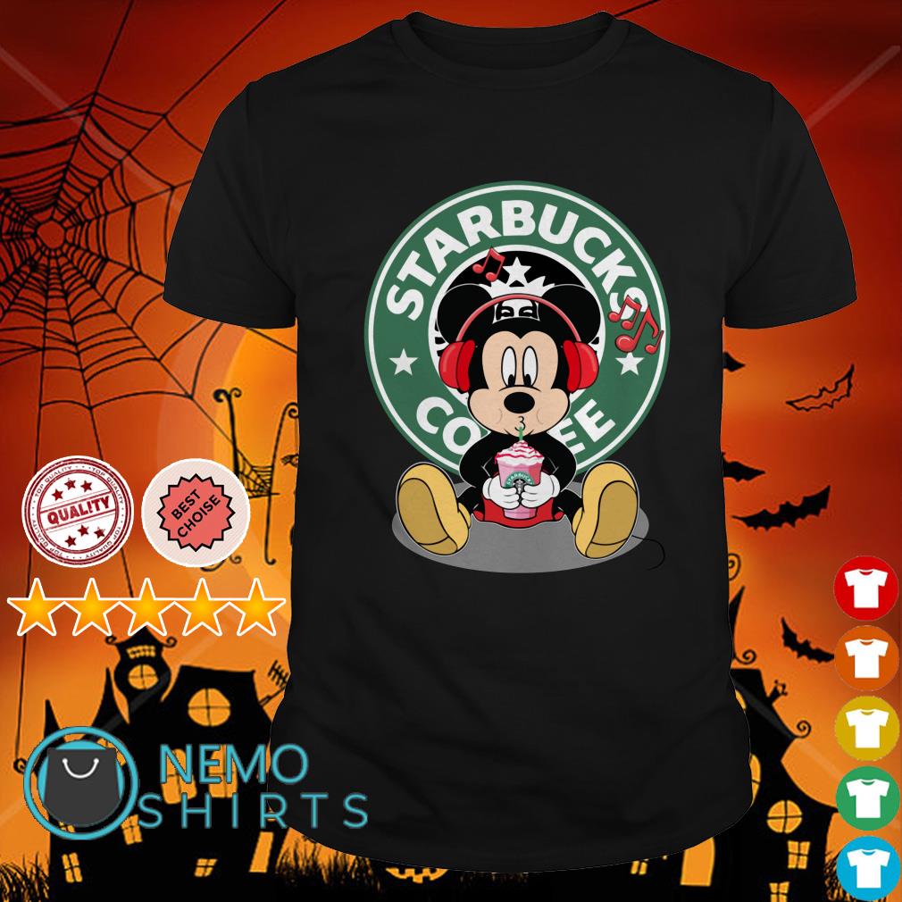 mickey mouse starbucks shirt