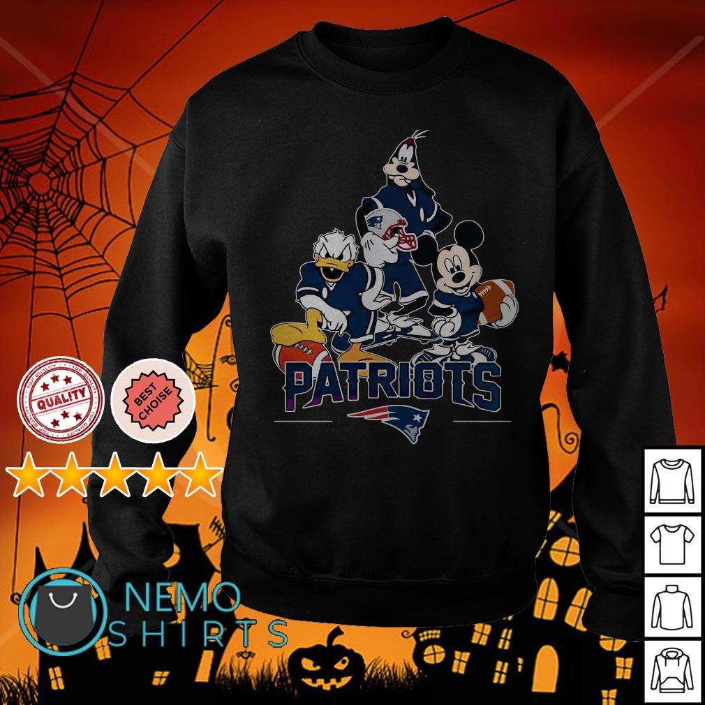 I Love The Patriots Mickey Mouse New England Patriots Youth T-Shirt 