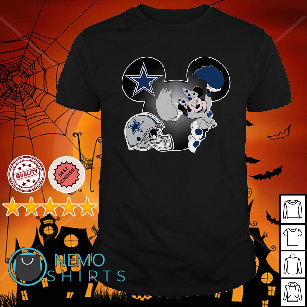 Minnie mouse cheering Dallas Cowboys shirt, hoodie, sweater