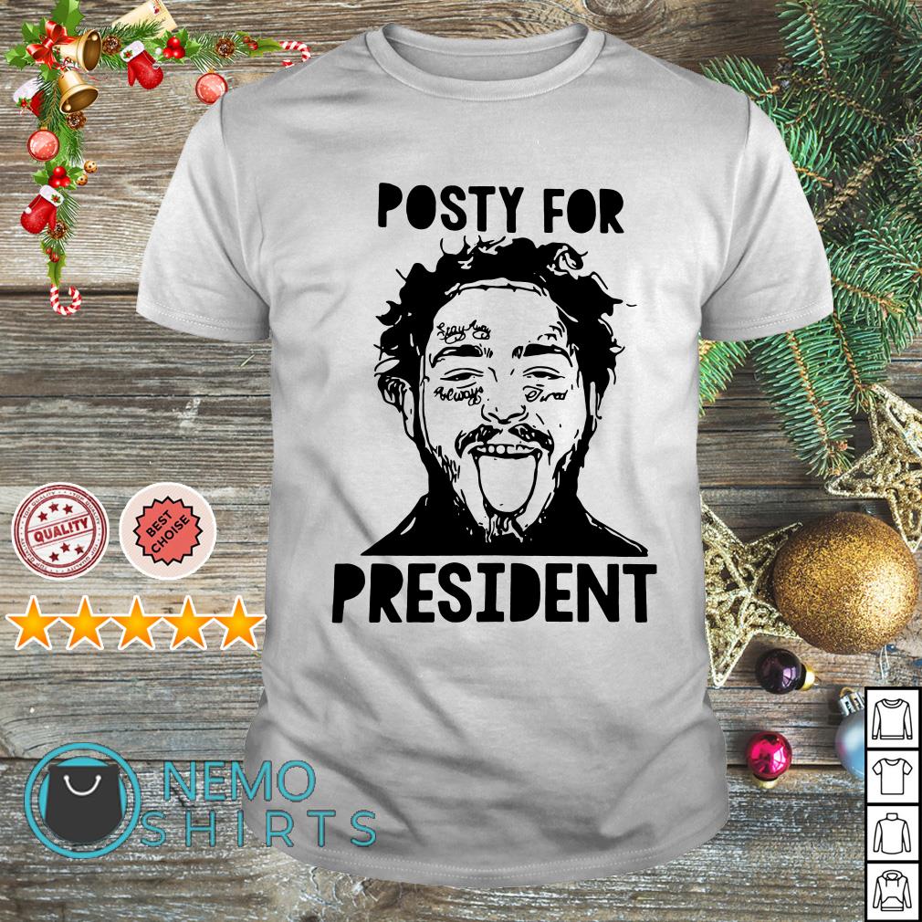 posty for president shirt