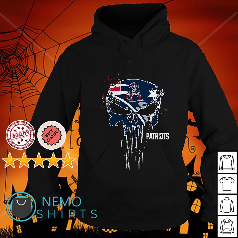 Punisher skull New England Patriots shirt hoodie sweater