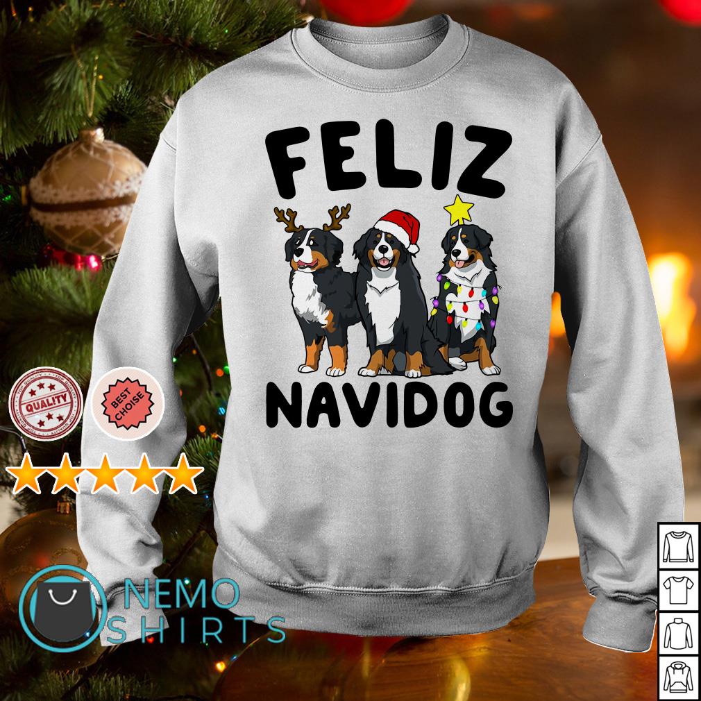 Bernese mountain dog christmas sweater best sale