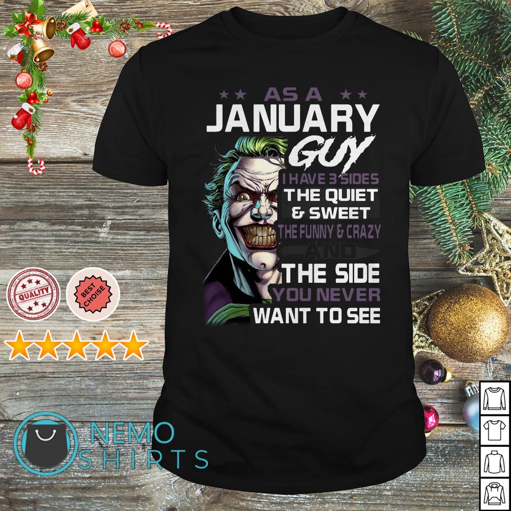 January on sale guy hoodie