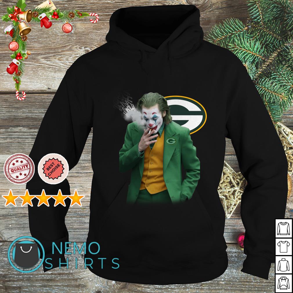 Joker Joaquin Phoenix Green Bay Packers t-shirt by To-Tee Clothing