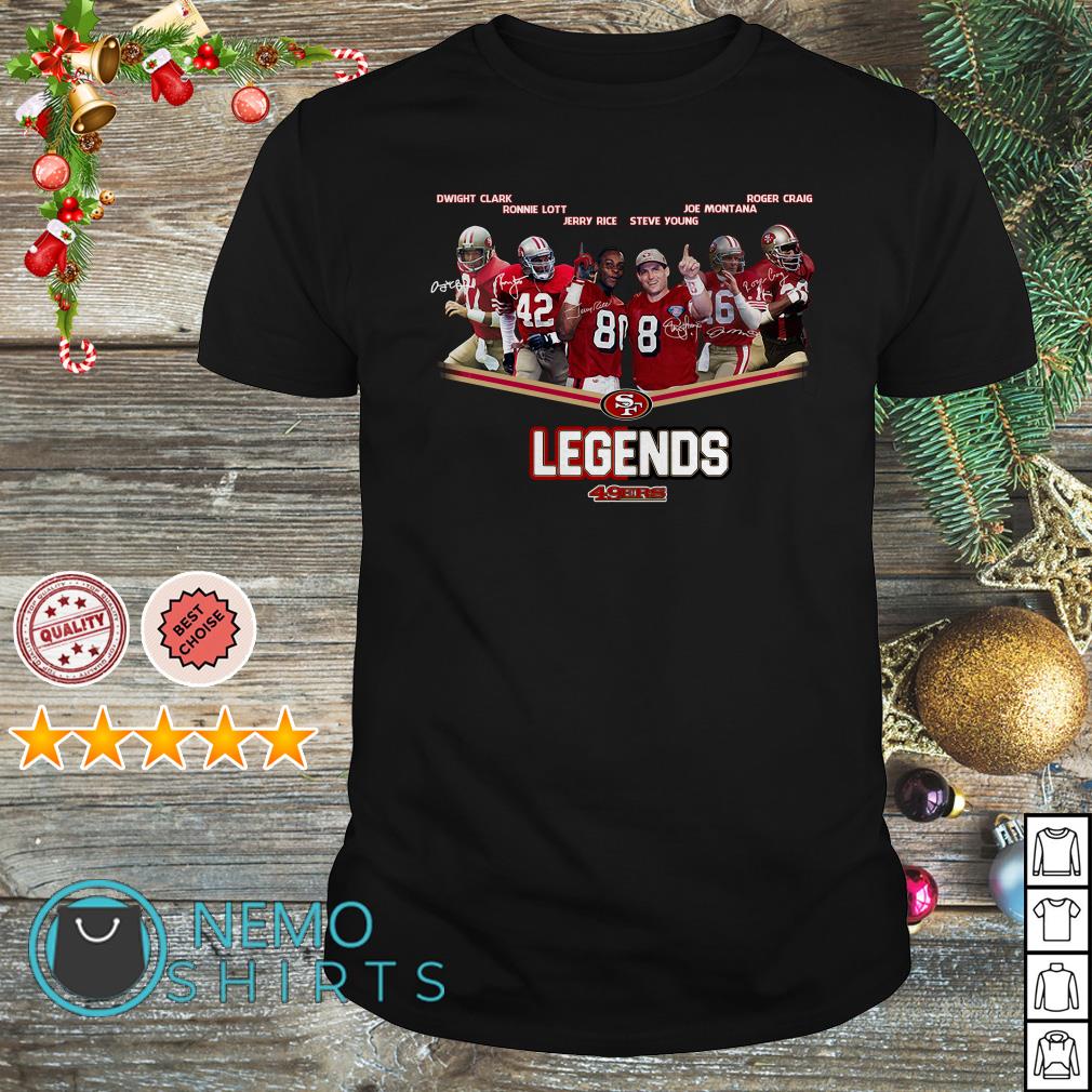 49ers legends t shirt